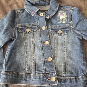 Upcycled jean jacket